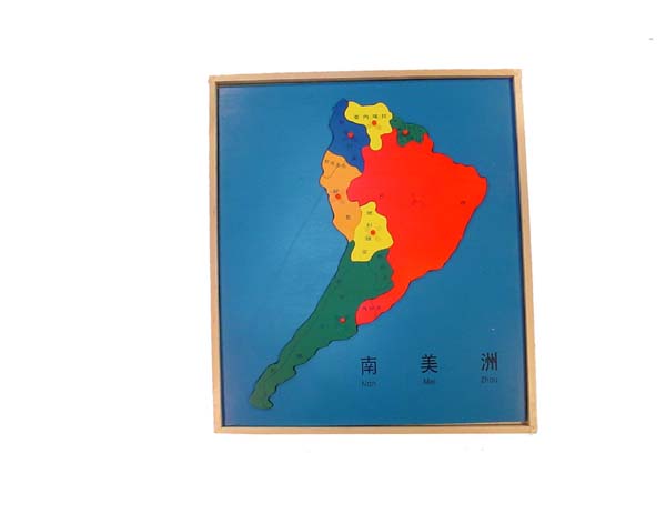 南美洲地图嵌板103