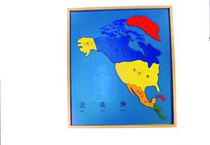 北美洲地图嵌板104